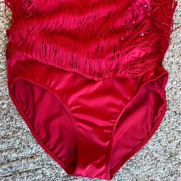 Weismann Showtime RED “All That Jazz” Costume size AS - Picture 6 of 13
